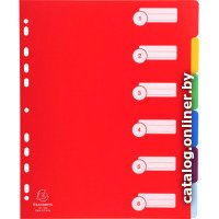 Разделитель документов Exacompta Maxi 4806E (ассорти)
