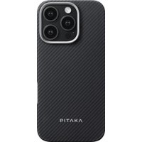 Чехол для телефона Pitaka Ultra-Slim для iPhone 16 Pro Max (черный)