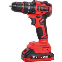 Ударная дрель-шуруповерт Edon UAD-21PBL (с 2-мя АКБ, кейс)