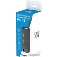 Беспроводная колонка Maxvi PS-02 (серый)