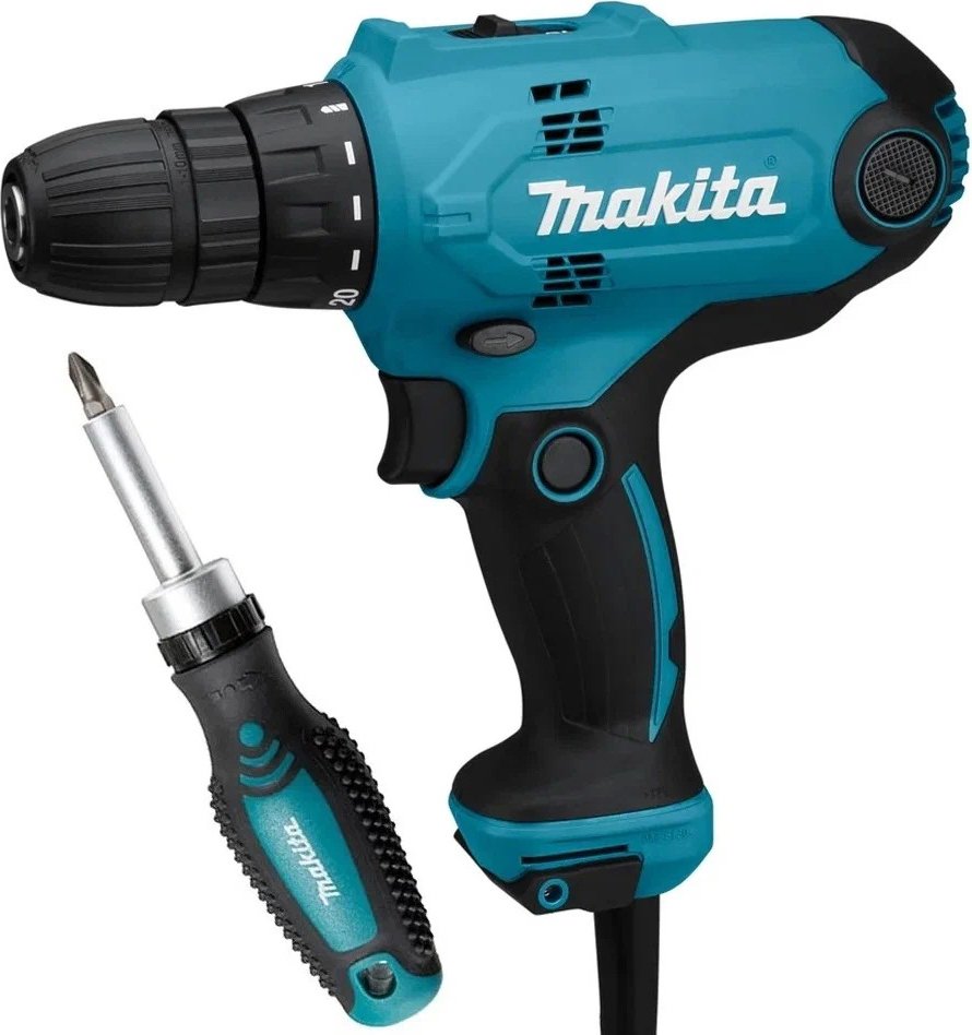 

Дрель-шуруповерт Makita DF0300X1 (с отверткой)
