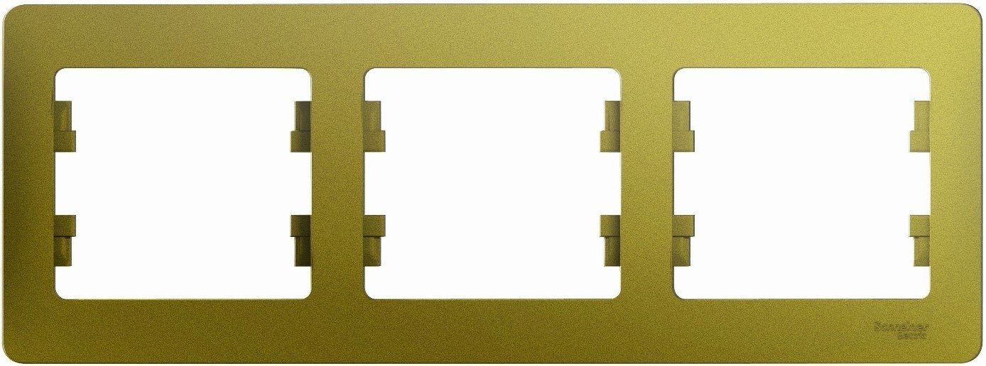 

Рамка Schneider Electric Glossa GSL001003