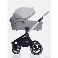 Универсальная коляска Rant MOWbaby Zoom PU (3 в 1, silver grey)