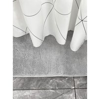 Шторка-занавеска для ванны Fresh Code Black Geometry 77049