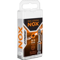 Набор бит Nox Strong Torsion E6.3 Pz3-70 337370 (10 шт)
