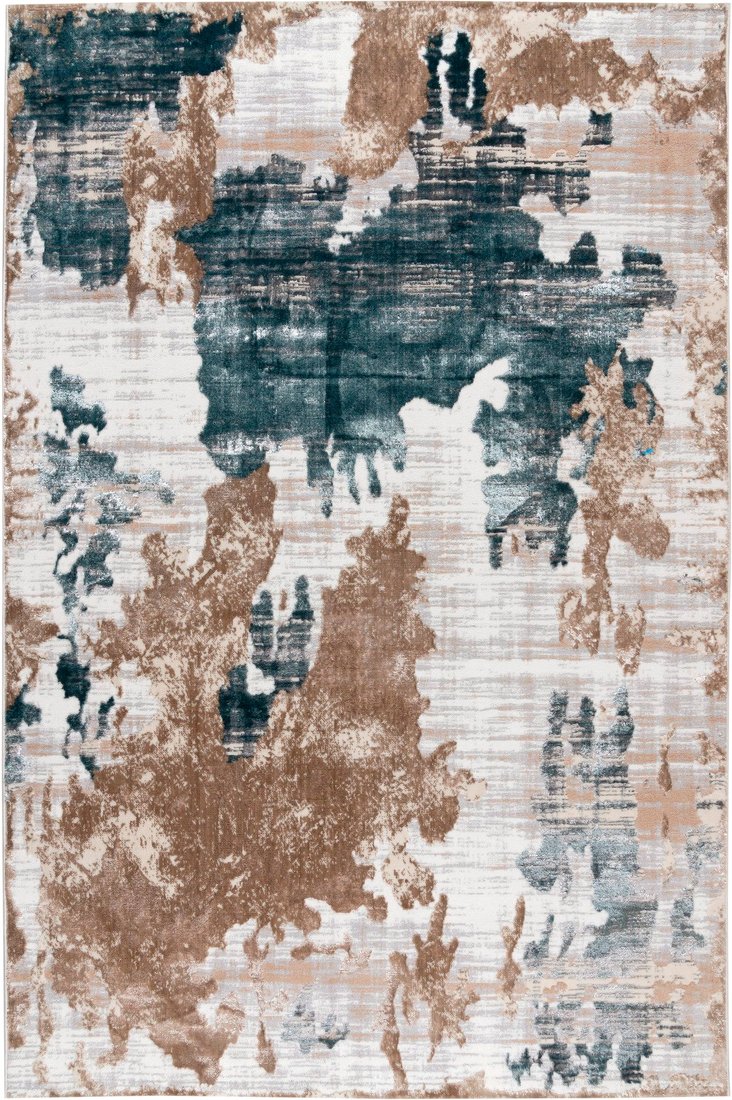 

Ковер для жилой комнаты Radjab Carpet Белла прямоугольник D009A 7605RK 2x2.9 (cream shirink/blue fdy)