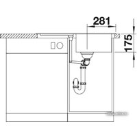 Кухонная мойка Blanco Classic 45 S (жасмин) [521311]