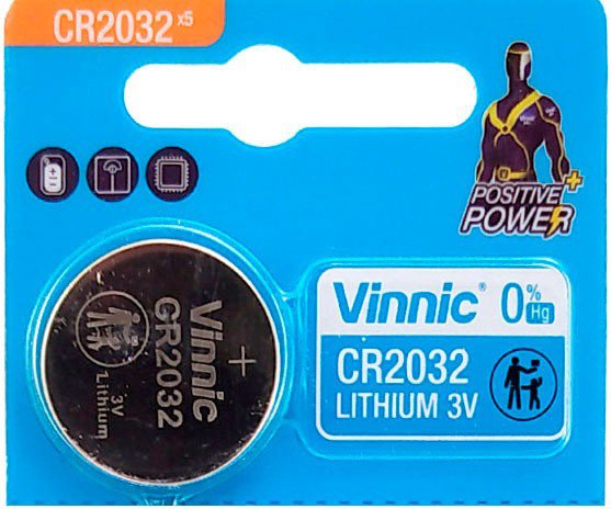 

Батарейка Vinnic Positive Power CR2032 1шт