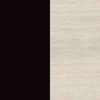 Кровать PROxSON Milton с ПМ 160x190 (черный/дуб шамони светлый 124)