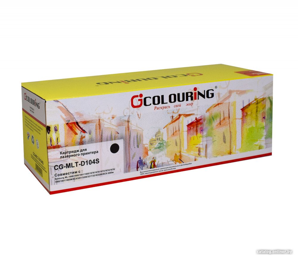 Картридж Colouring CG-MLT-D104S (аналог Samsung MLT-D104S)