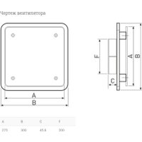 Вентиляционная решетка Soler&Palau BDO-200 5209210100