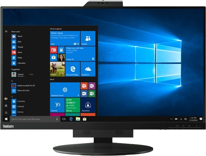 

Монитор Lenovo ThinkCentre Tiny-In-One 27 10YFRAT1EU