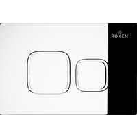 Унитаз подвесной Roxen Vortex Tornado в комплекте с инсталляцией StounFix Dual Fresh 6 в 1 964469 (кнопка: хром глянец)