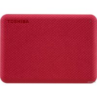 Внешний накопитель Toshiba Canvio Advance 4TB HDTCA40ER3CA (красный)
