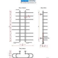 Полотенцесушитель Ростела Аккорд 1/2