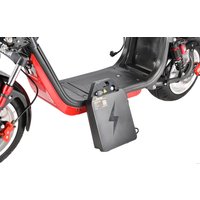 Электроскутер White Siberia CityCoco WS-Pro Max 3950W 21Ah (с черными брызговиками) в Бресте