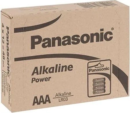 

Батарейка Panasonic Alkaline Power AAA 48 шт LR03APB/4BP
