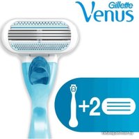 Бритвенный станок Gillette Venus 2 сменные кассеты 3014260262693