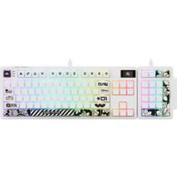 Клавиатура Dark Project KD87A+Numpad (G3ms Moonstone Switch, белый)