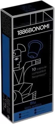 

Кофе в капсулах Bonomi Blu 100% Arabica Nespresso 10 шт