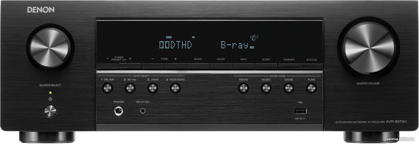 AV ресивер Denon AVR-S670H