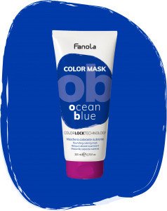 

Тонирующая маска Fanola Color Mask синий океан 200 мл