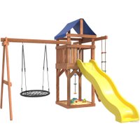 Игровой комплекс National Tree Company С качелями гнездо 100 IgroWoods ДП-12