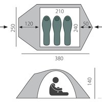Экспедиционная палатка BTrace Shield 4