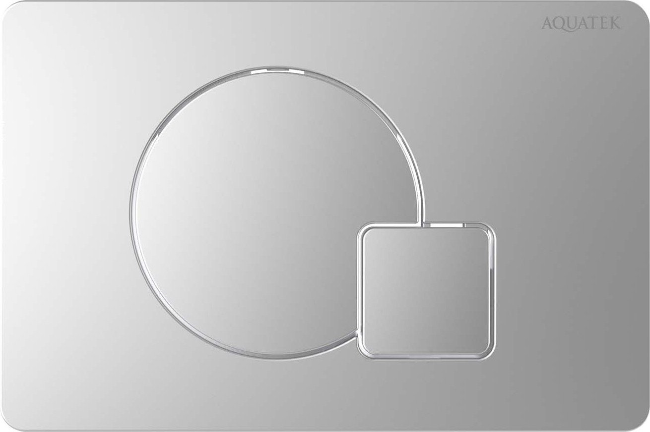 

Панель смыва Aquatek KDI-0000068 (хром матовый)