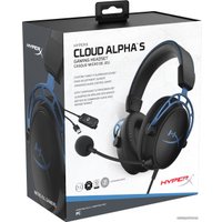 Наушники HyperX Cloud Alpha S (черный/синий)