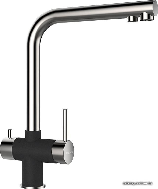 Смеситель Schock Vitus (сталь/магма)