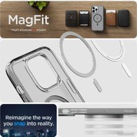 Чехол для телефона Spigen Ultra Hybrid (MagFit) для iPhone 14 Pro ACS05586 (затемненный)