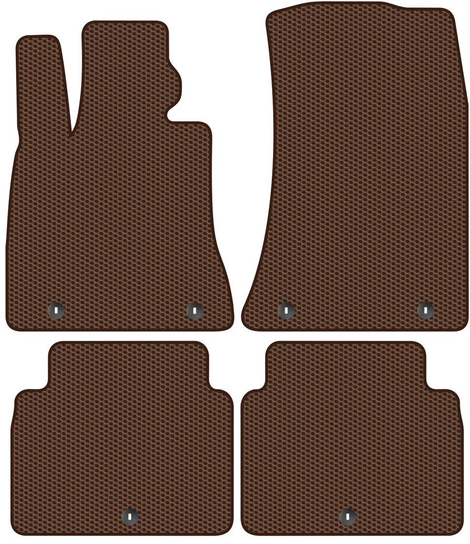 

Комплект ковриков для авто Alicosta Genesis G80 2020 - Н.В. (коричневый, сота)