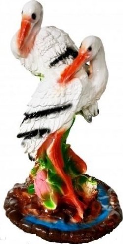 Фигурка для сада Славянская Керамика Две цапли сф-1182