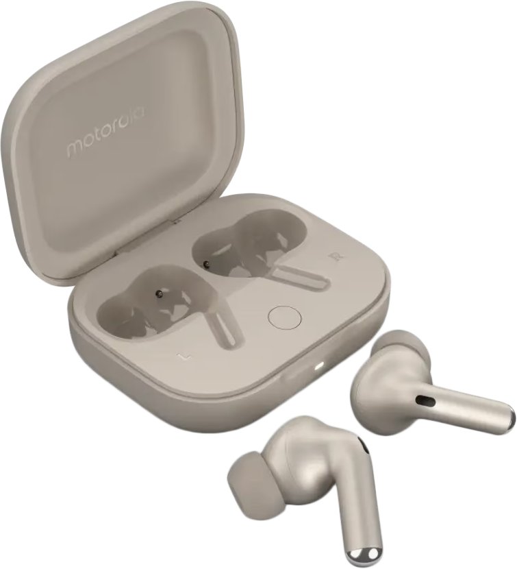 

Наушники Motorola Moto Buds+ (бежевый)