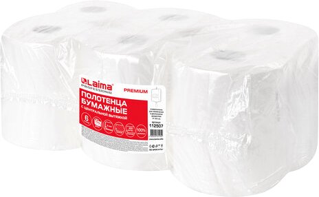 

Бумажные полотенца Laima Premium 112507