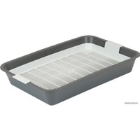 Туалет-лоток Дарэленд Первый с сеткой 2901сер (серый)