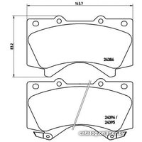  Brembo P83107