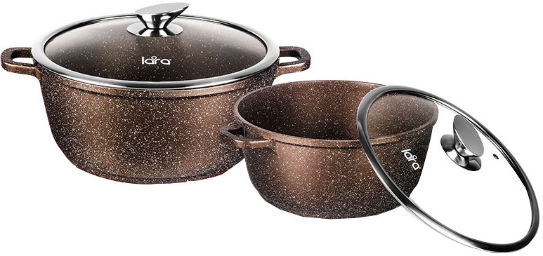 

Набор кастрюль Lara Choco LR02-111