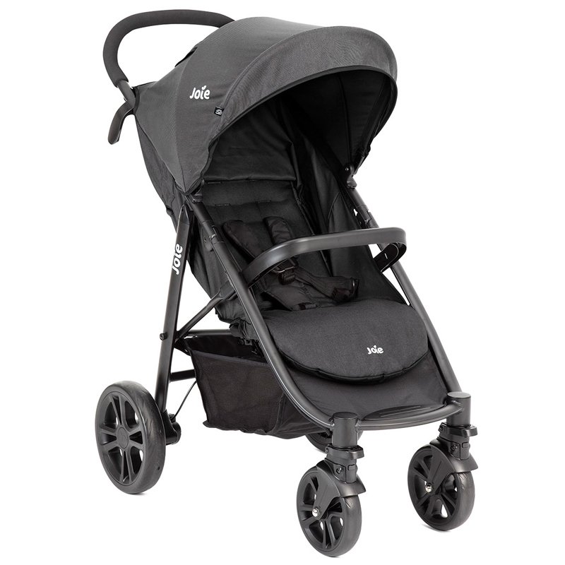 

Коляска прогулочная «книга» Joie Litetrax E (coal)
