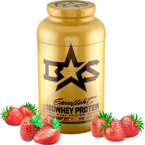 

Протеин сывороточный (изолят) Binasport Excellent Isowhey Protein (2000г, клубника)