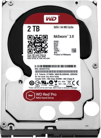 

Жесткий диск WD Red Pro 2TB [WD2002FFSX]