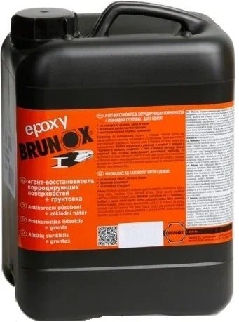 

Преобразователь ржавчины BRUNOX Brunox Epoxy 5 л, канистр