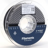 Пластик Gembird PLA 1.75 мм 1000 г 3DP-PLA1.75HY-01-BK (черный)