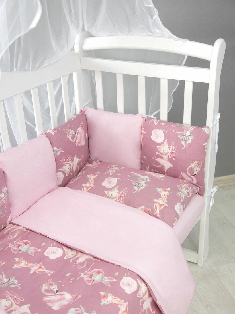 

Постельное белье Amarobaby Baby Boom Нежный танец AMARO-3003-NT (розовый)