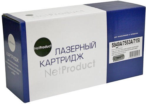 

Картридж NetProduct N-Q5949A/Q7553A