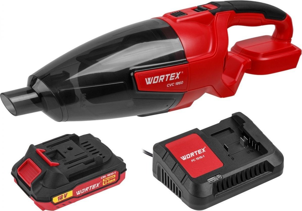 Автомобильный пылесос Wortex CVC 1860 (с 1-им АКБ)