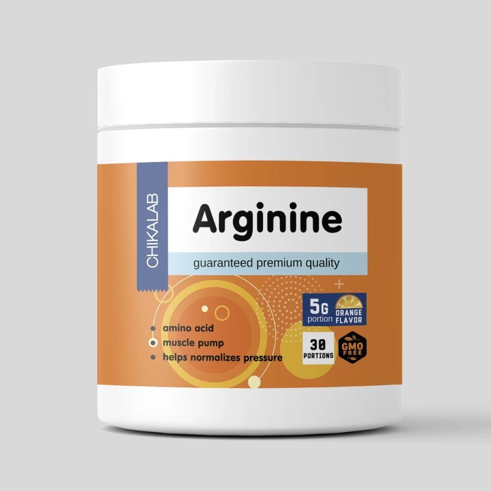

L-аргинин Chikalab L-Arginine (150 г, апельсин)