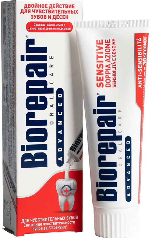 Зубная паста Biorepair Advanced Sensitive 75 мл