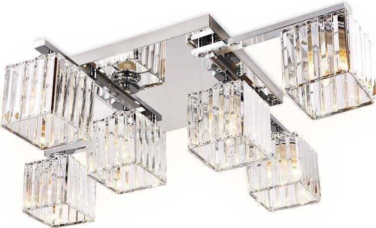 

Припотолочная люстра Ambrella light Traditional TR5215/6 CH/CL